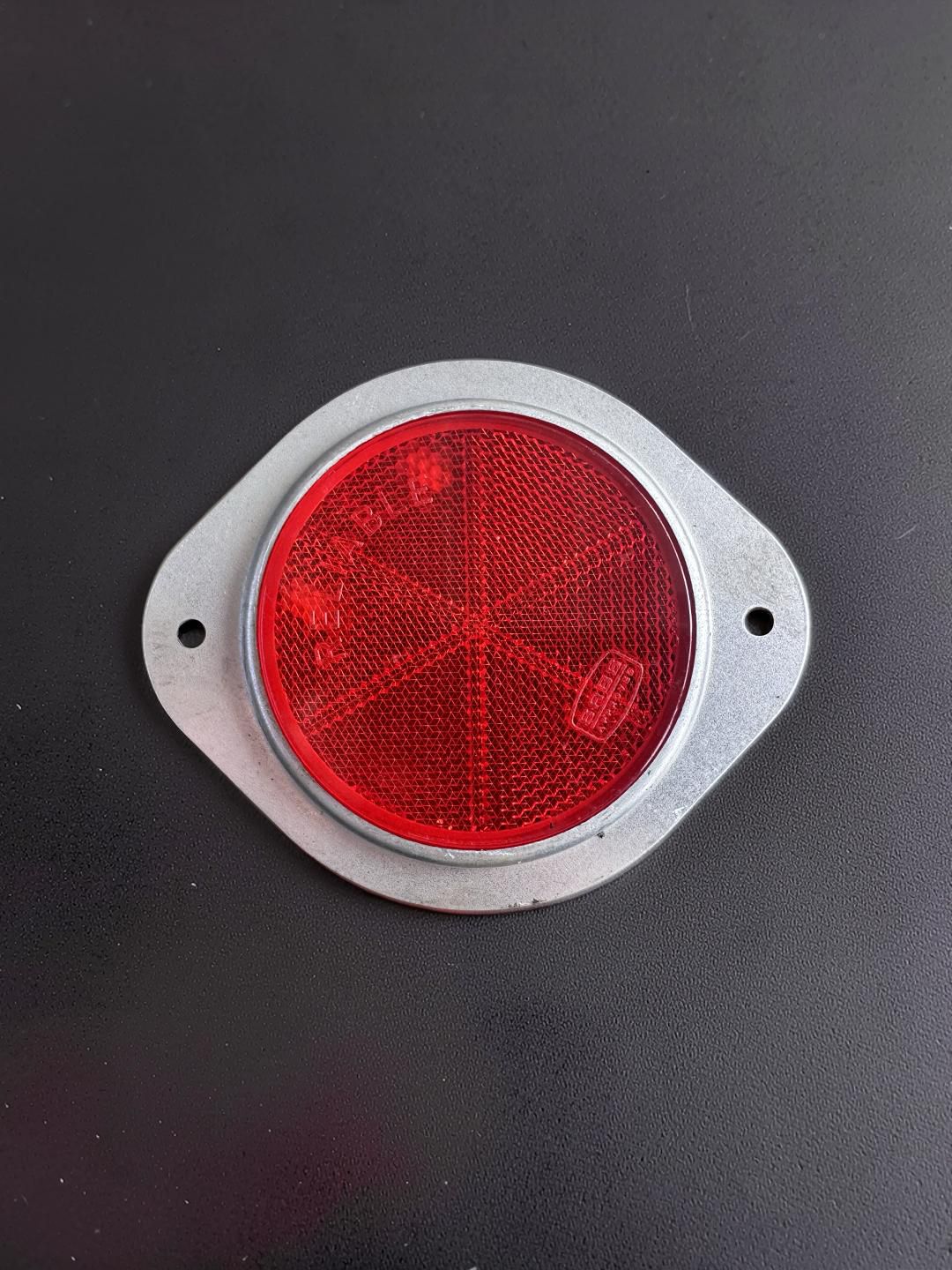 Reflector Round 76mm (Red)