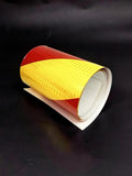 Reflective Chevron Sticker (1.7m – Red/Yellow)