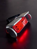 LED Red Rectangular Marker Lamp (12–24V) - WITH MOUNTING BRACKET