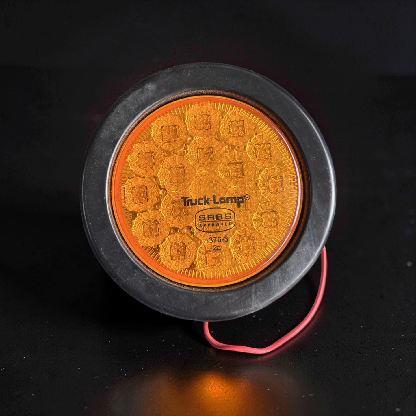 TL3 Amber Semi-Sealed Indicator Lamp (12/24V)