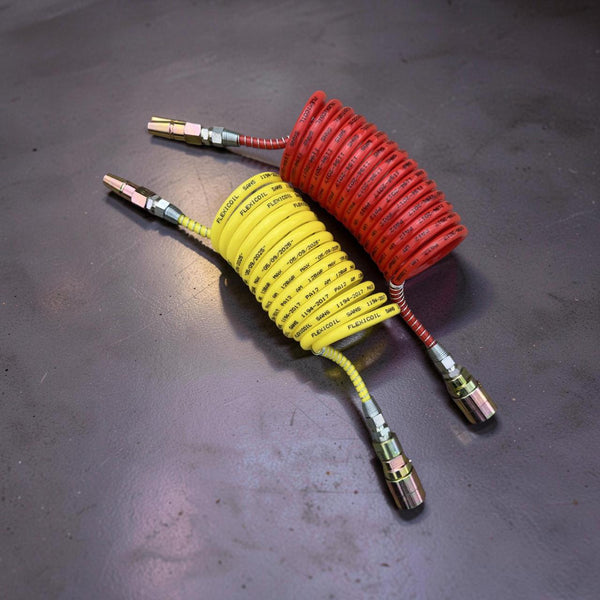 RED & YELLOW SUZY COIL KIT (INCLUDES FITTINGS)