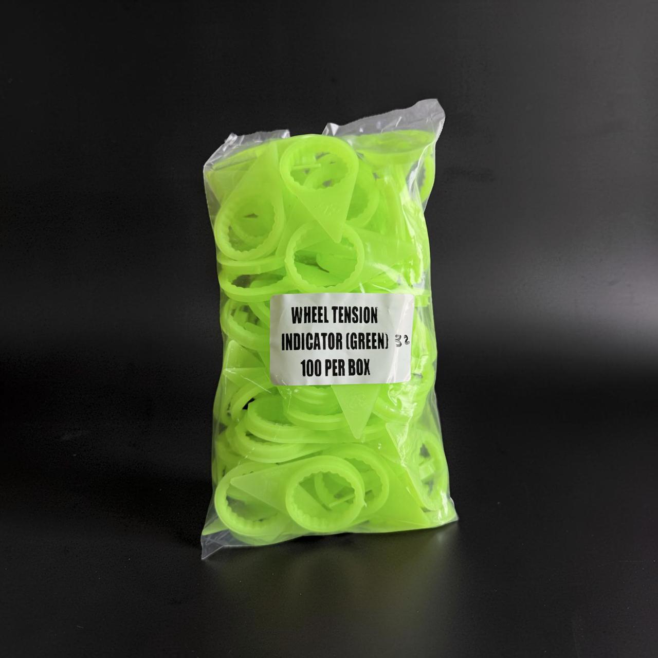 Wheel Nut Indicator 32mm (Green) - 100pc