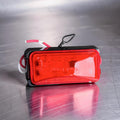 LED Red Rectangular Marker Lamp (12–24V)