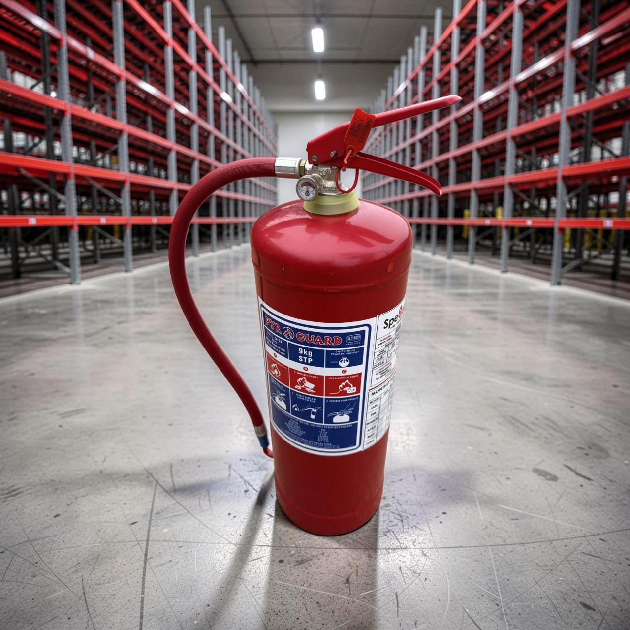 9kg Fire Extinguisher (Dry Chemical Powder – DCP)