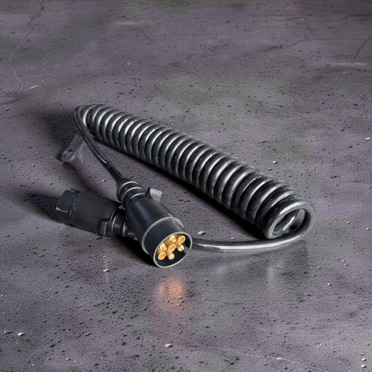 7-Pin Suzi Coil Cable with Dual Moulded Plugs (Truck/Trailer)